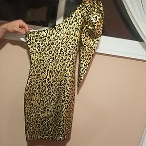 Dress. BodyCon. One Sleeve. Super Cute and Sexy!